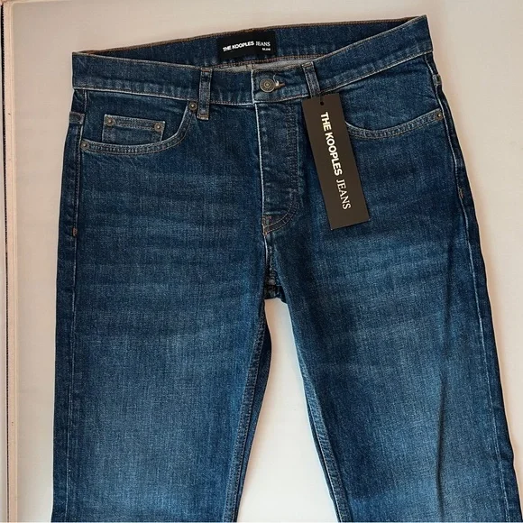 The Kooples Women’s Slim Jeans in Deep Indigo. Size 29. NWT - Picture 5 of 11